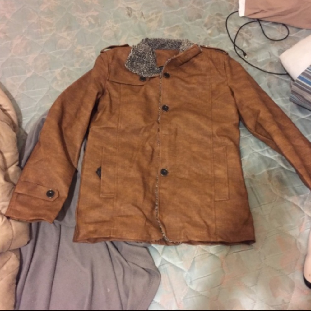 Men's Brown Coat